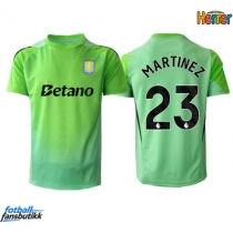 Aston Villa Emiliano Martinez #23 Keeper Bortedrakt 2025-26 Kortermet